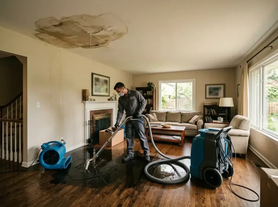 attic-pipe-burst-ceiling-drip-008 — frequently asked questions, Water Damage Restoration & Carpet Care in Shrewsbury, NJ